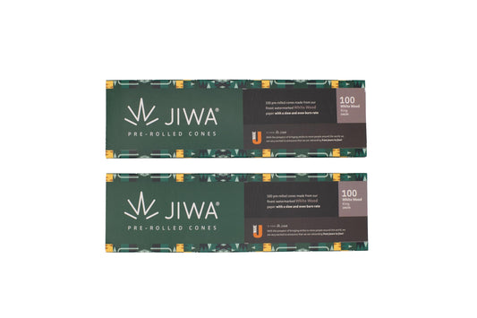 JIWA 200 Pre-Rolled King Size Cones – 109 mm with 26 mm Filter Tip